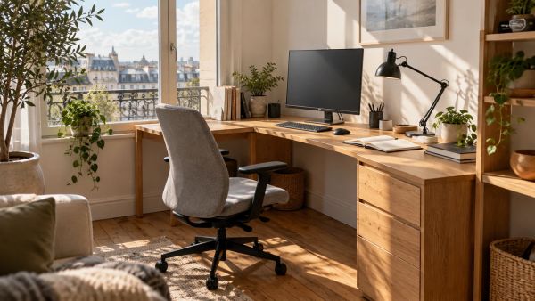 9 astuces pour créer un bureau d'angle fonctionnel chez vous