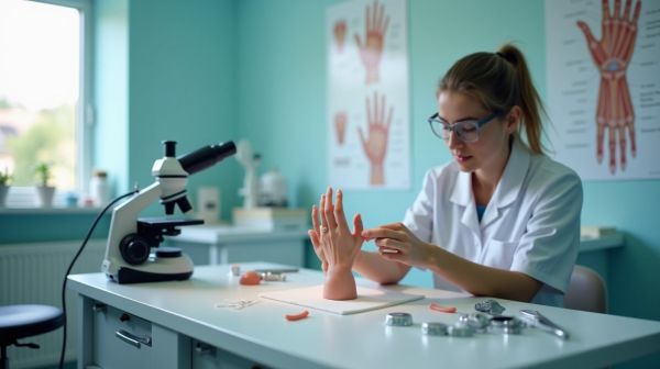 Maîtriser les techniques de prothésie ongulaire dans un centre de formation